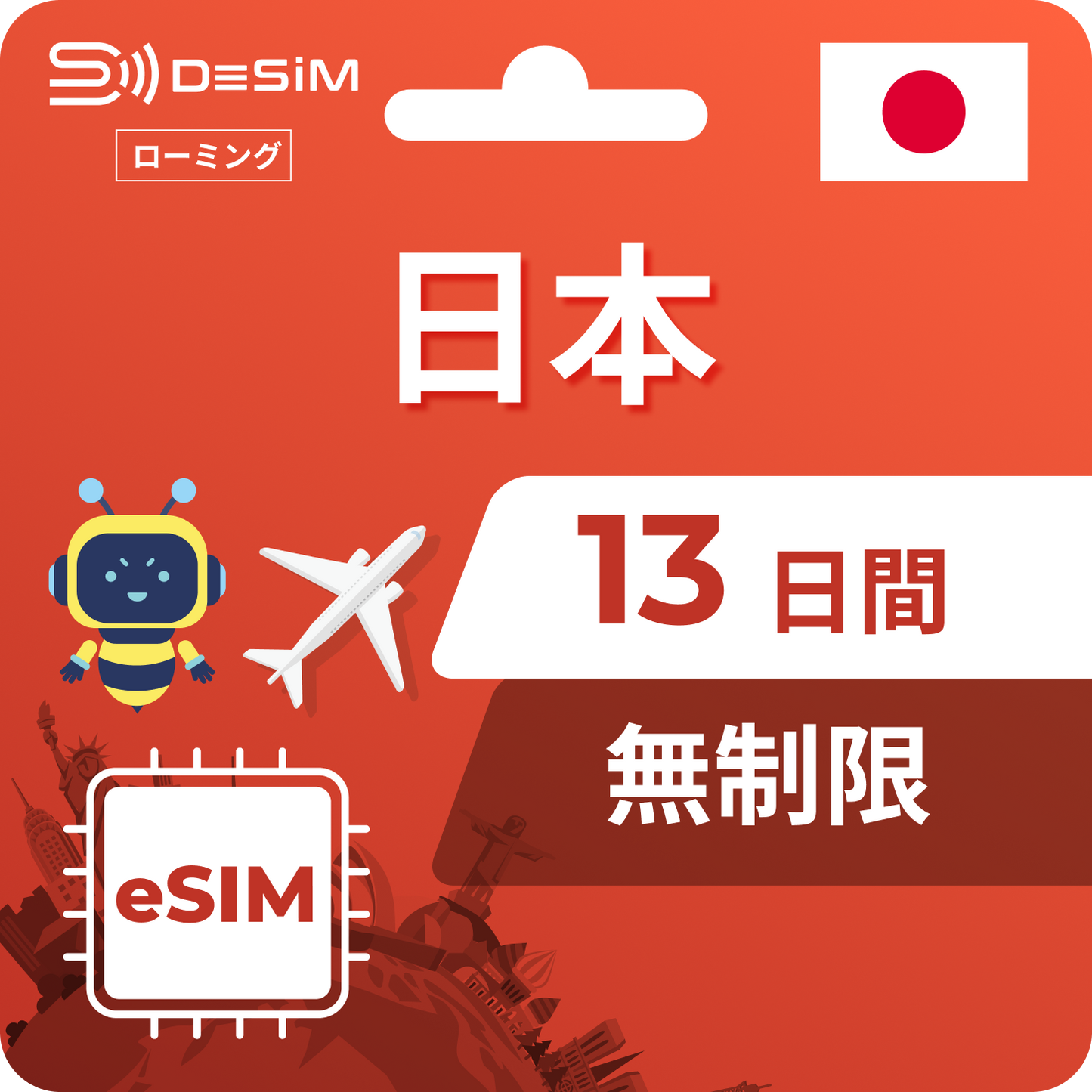 Japan eSIM 13 days