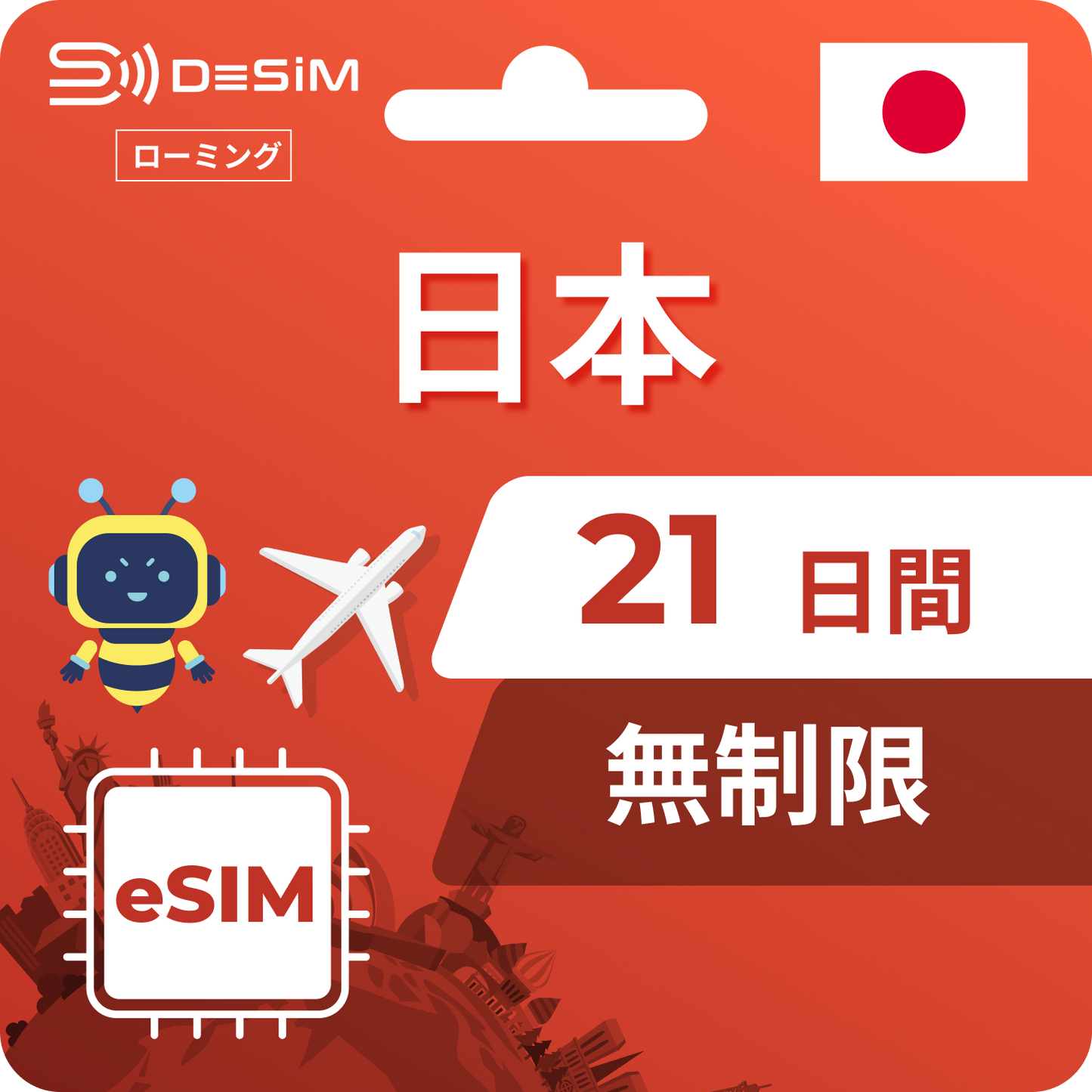 Japan eSIM 21 days