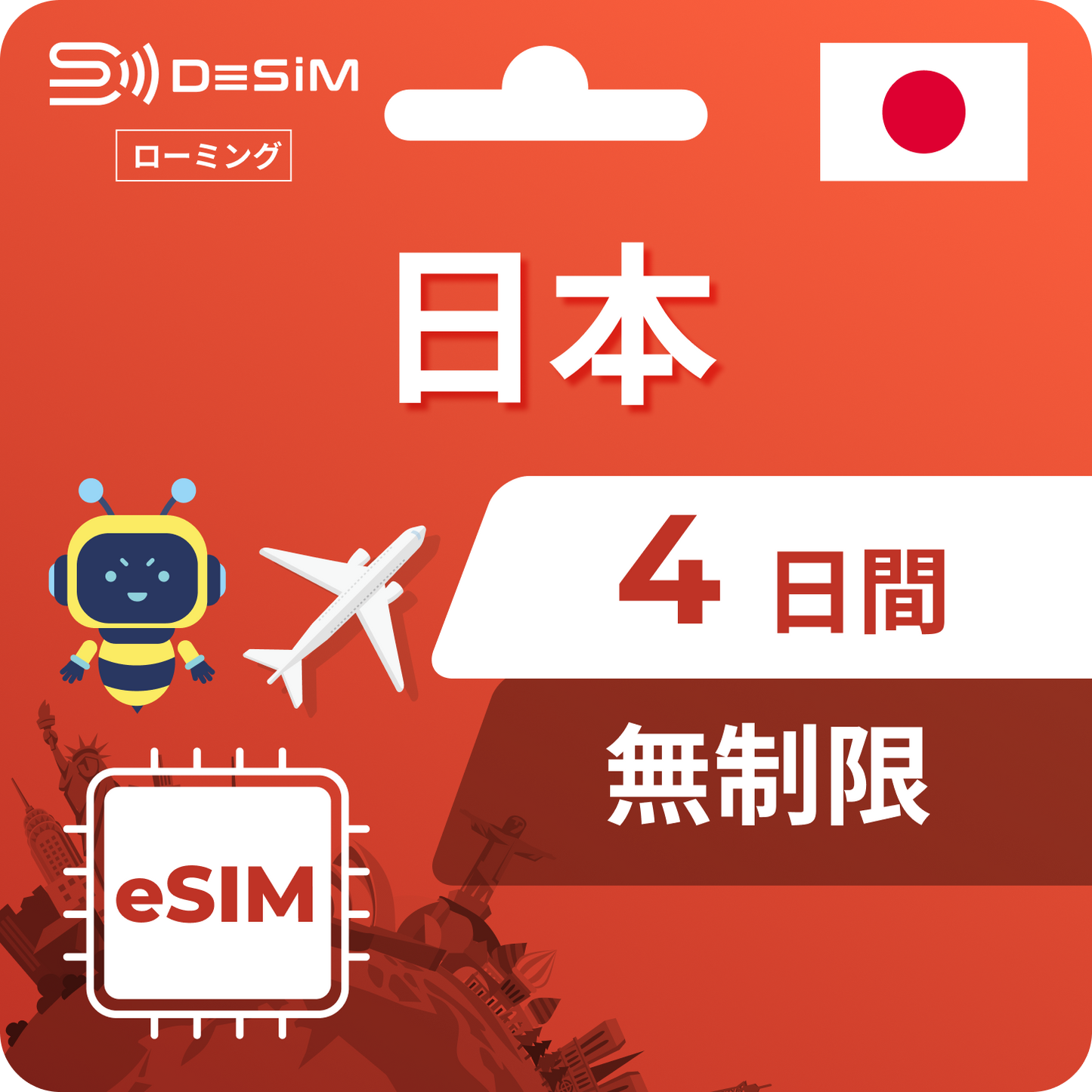Japan eSIM 4 days