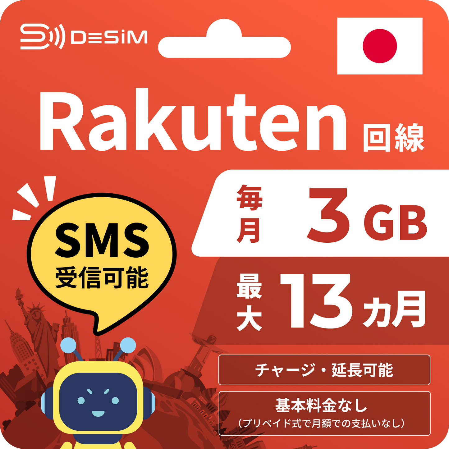Japan eSIM | Docomo 61-day eSIM