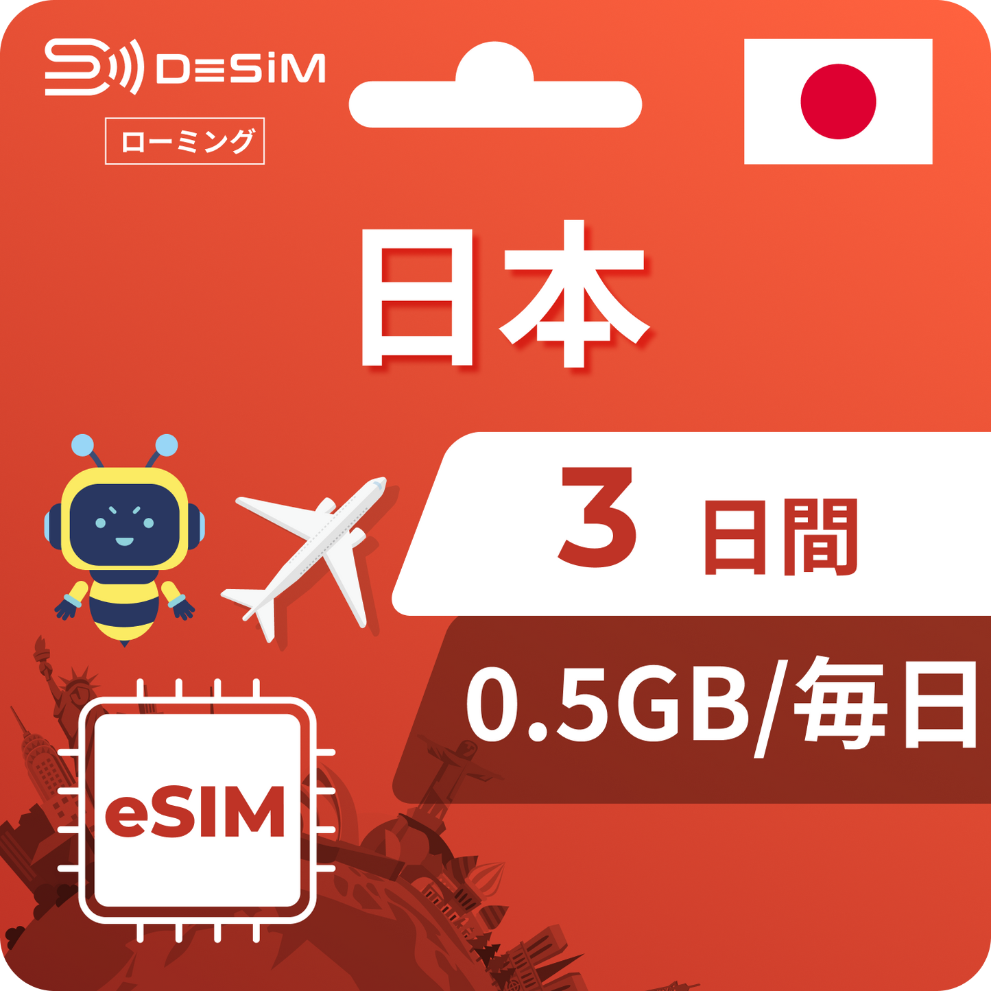 Japan eSIM 3 days