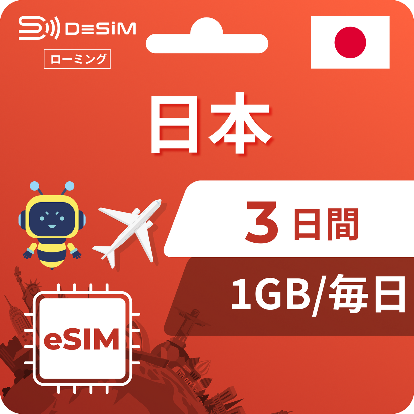 Japan eSIM 3 days