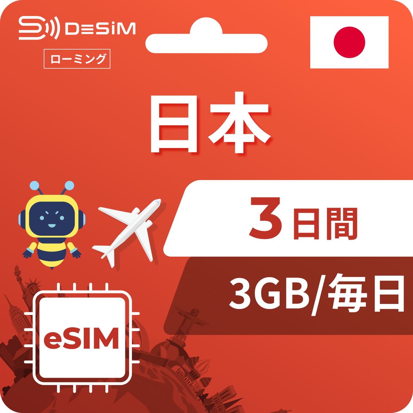 Japan eSIM 3 days