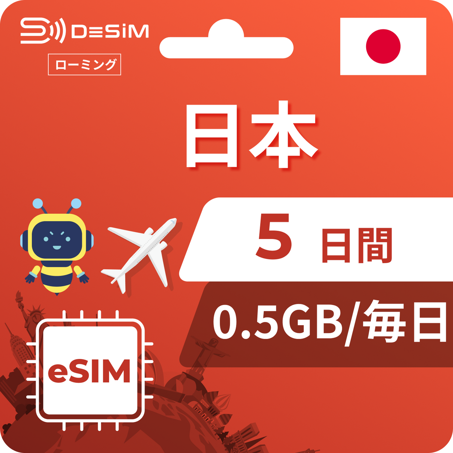 Japan eSIM 5 days