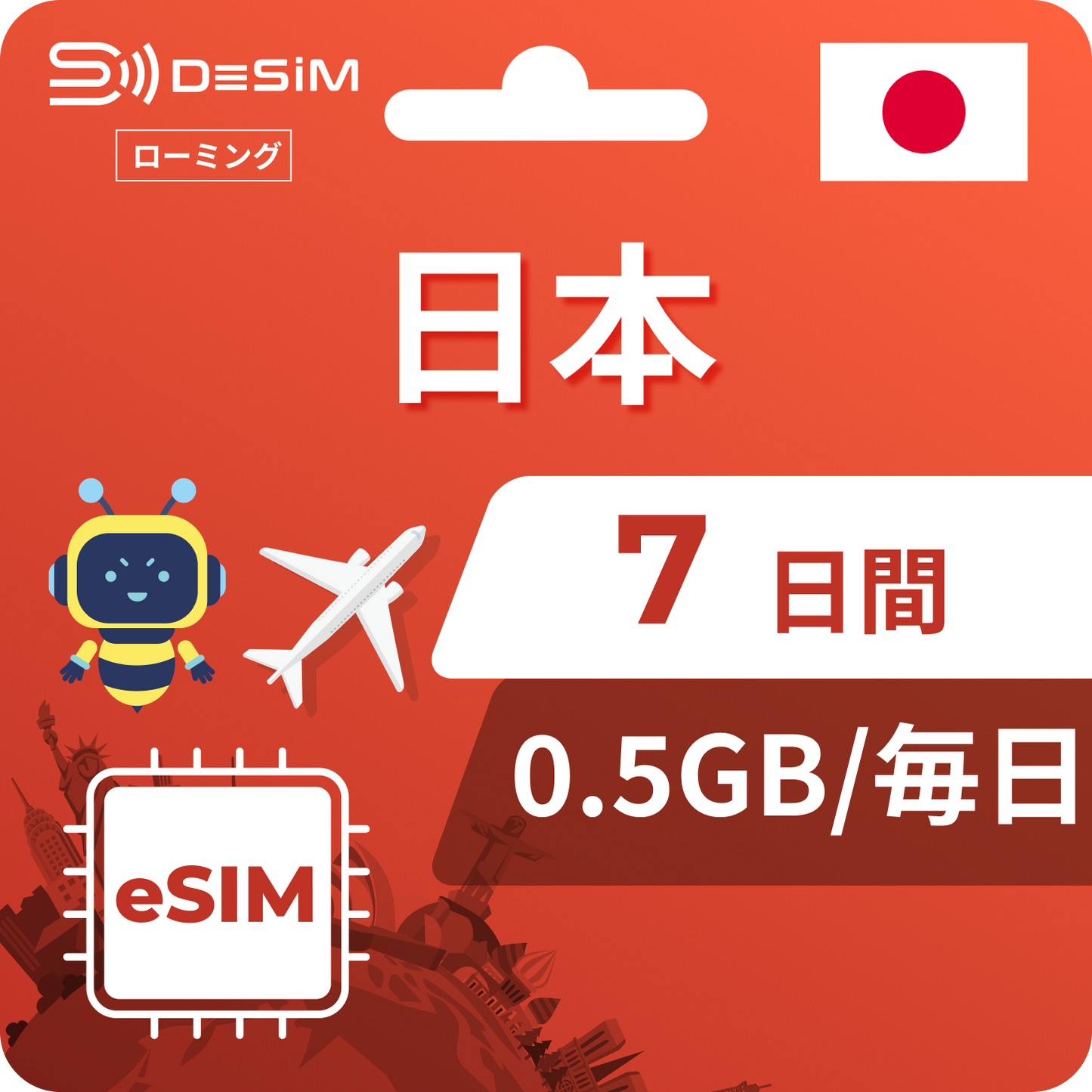 Japan eSIM 7 days