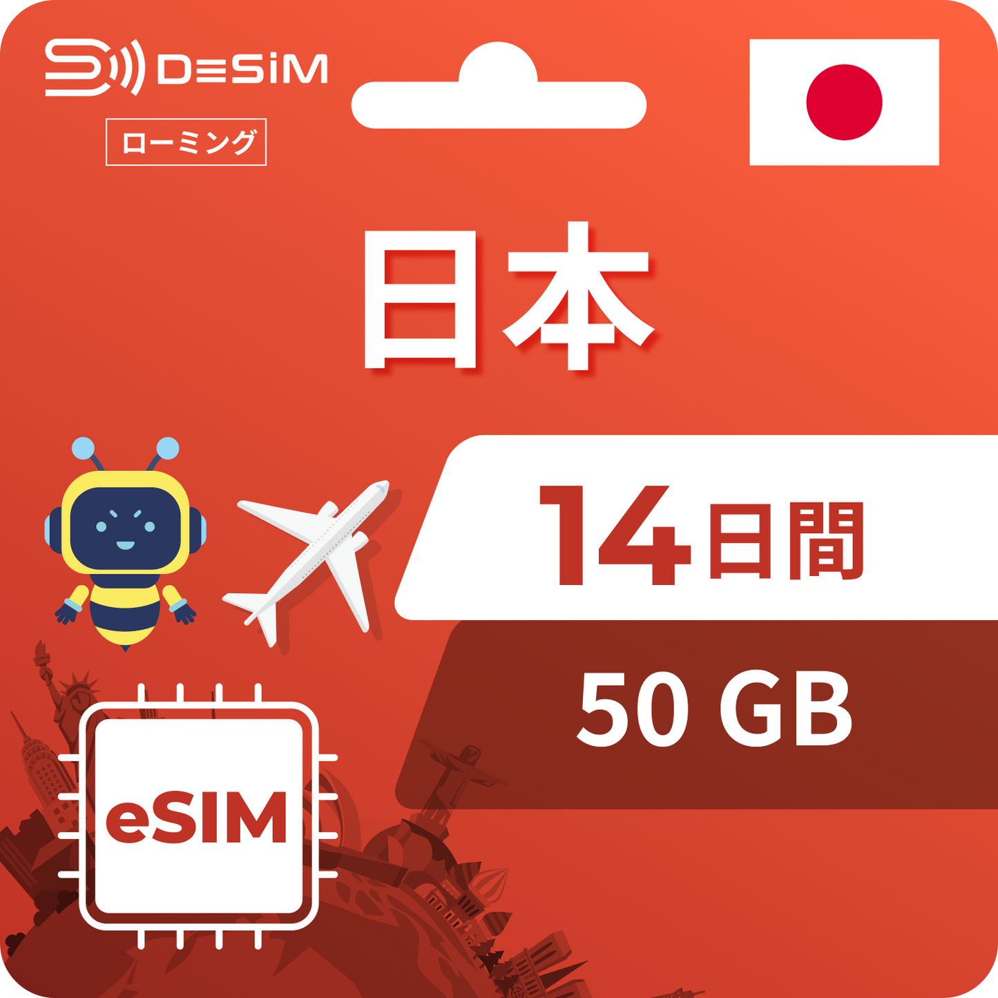 Japan eSIM 14 days