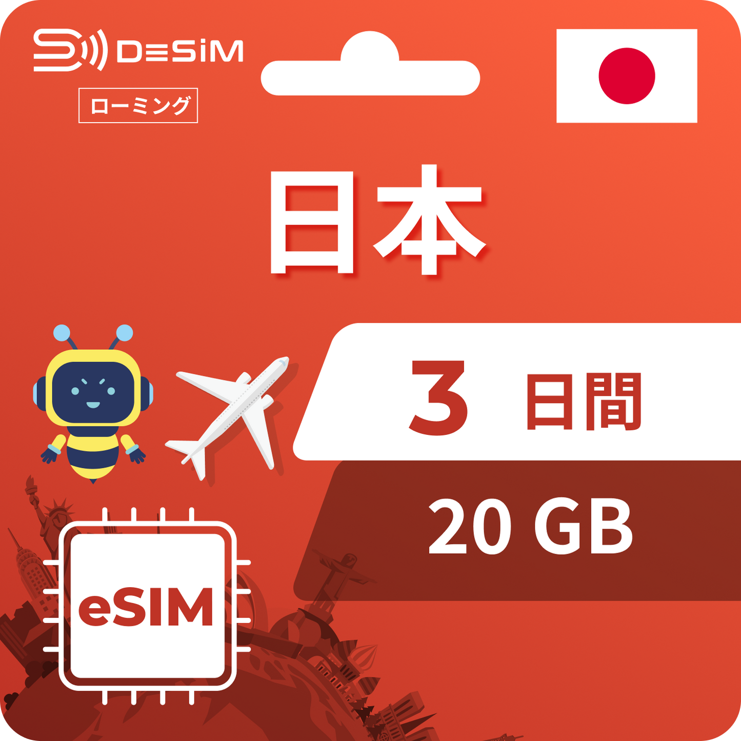 Japan eSIM 3 days