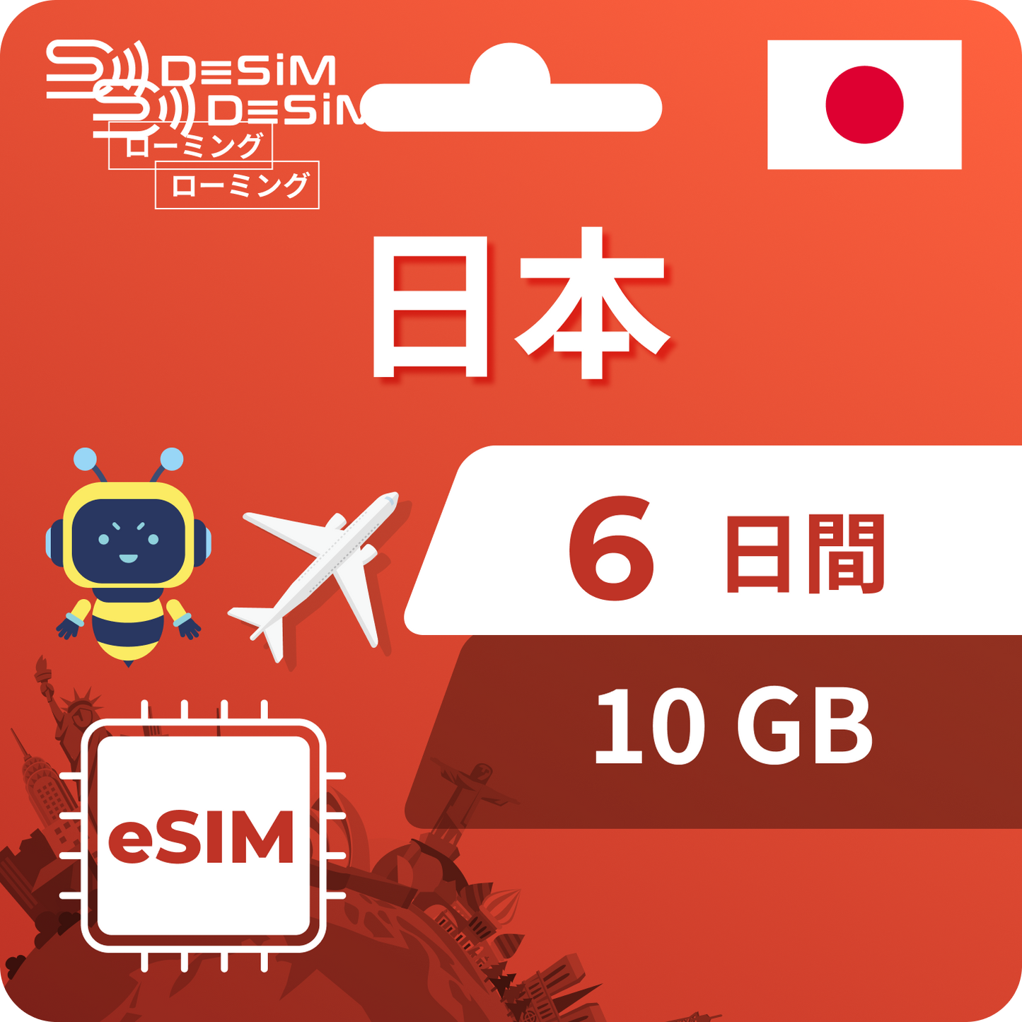 Japan eSIM 6 days