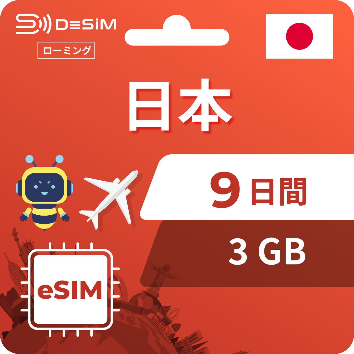 Japan eSIM 9 days